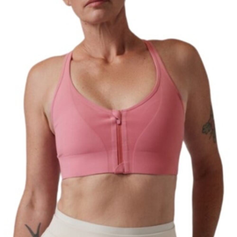 NWT Athleta Women Empower II Daily Bra A-C Mauve Pink Size XL
